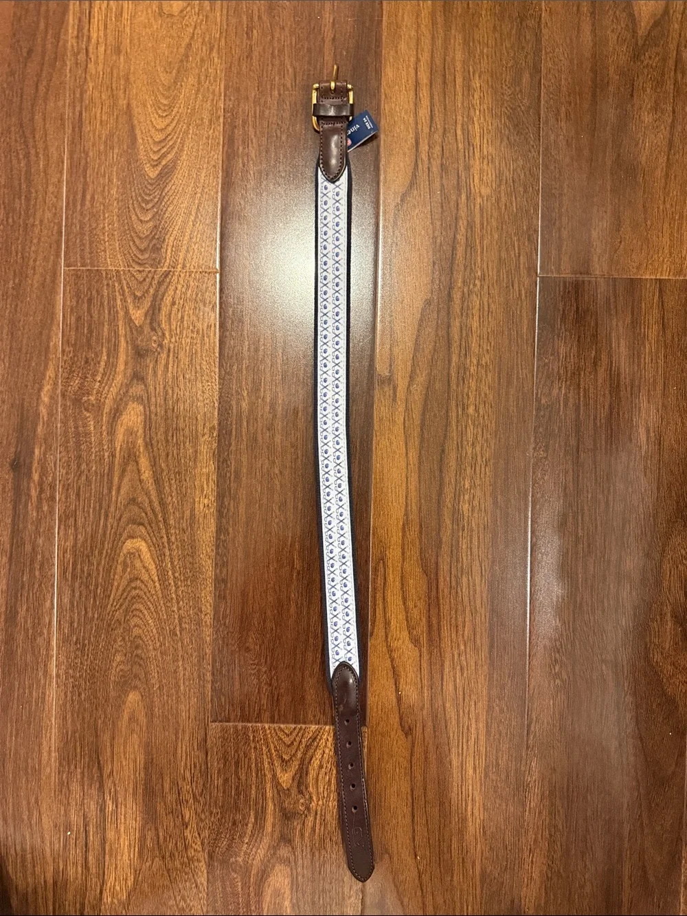 VINEYARD VINES BOYS HOCKEY BELT